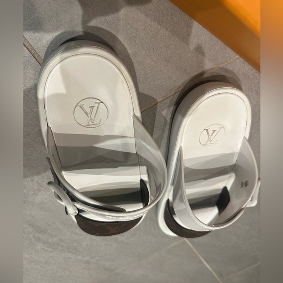 Louis Vuitton Sunbath LV monogram slides - Picture 3 of 5